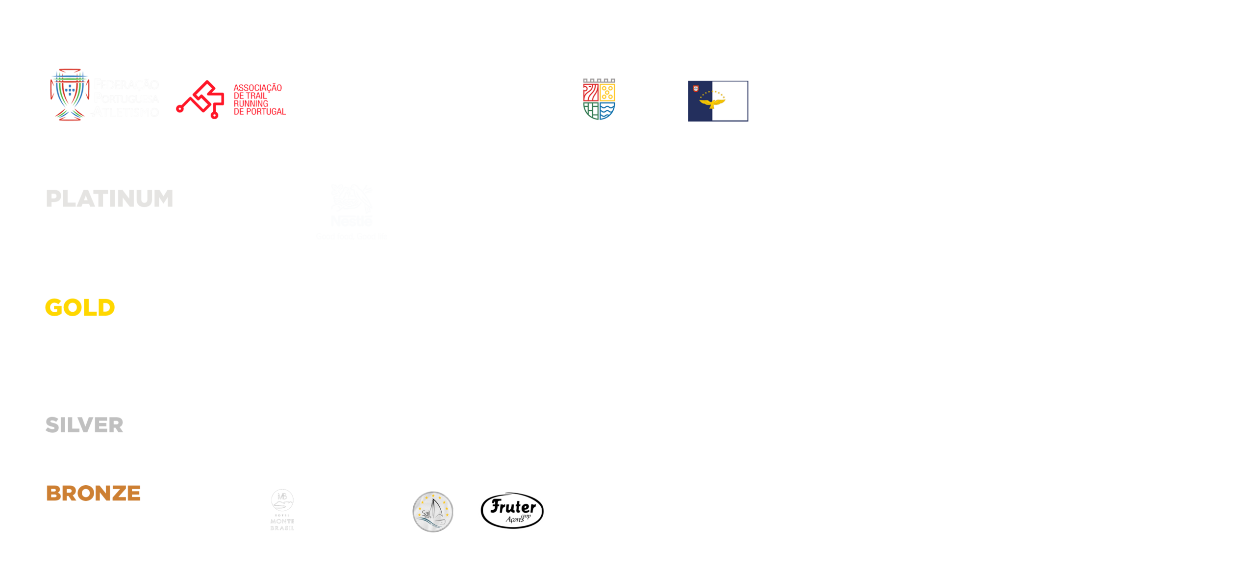Platinum Sponsors — Crédito Agrícola e Nestlé